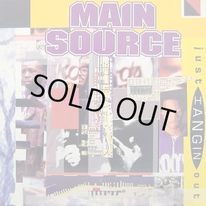 画像: Main Source - Just Hangin' Out/Live At The Barbeque 12"