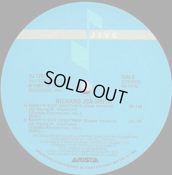 画像2: Richard Jon Smith - Baby's Got Another  12"