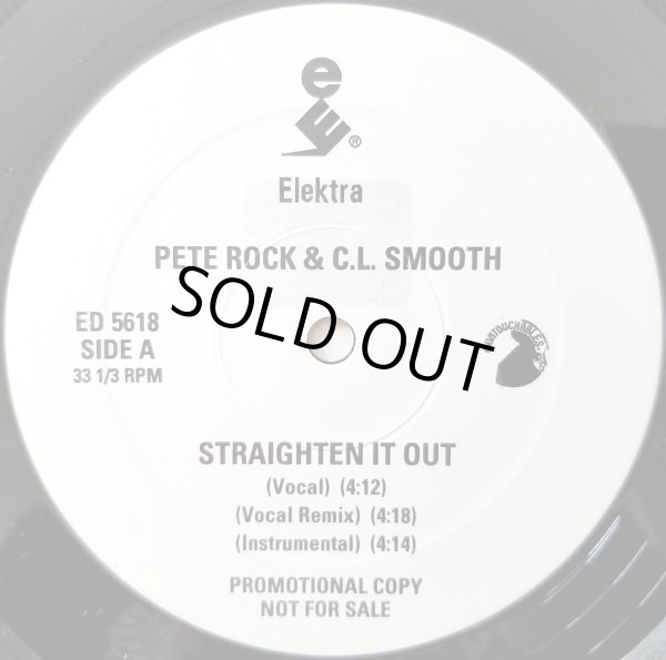 画像1: Pete Rock & C.L. Smooth - Straighten It Out/They Reminisce Over You (T.R.O.Y.) (Remix)  12"  