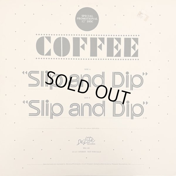 画像1: Coffee - Slip And Dip   12"