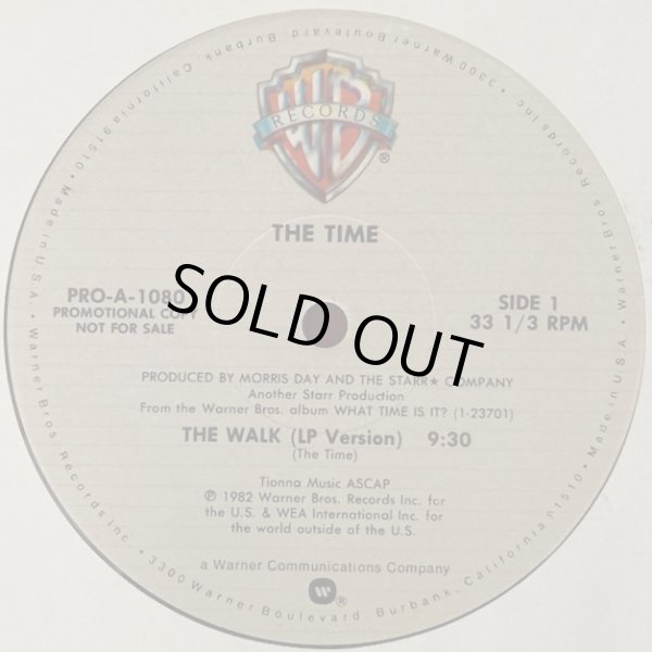 画像1: The Time - The Walk/I Don't Wanna Leave You  12"