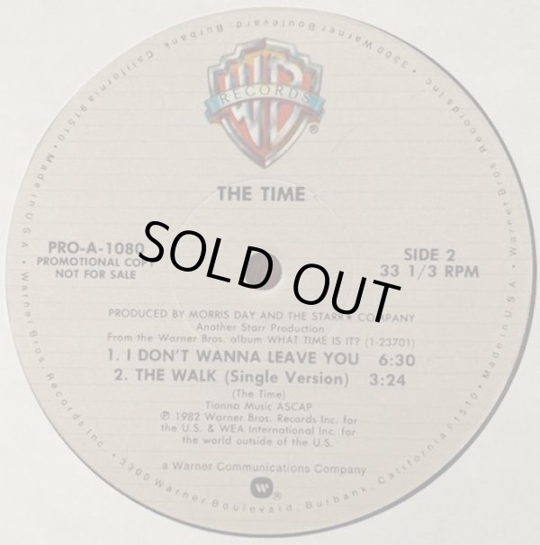 画像2: The Time - The Walk/I Don't Wanna Leave You  12"