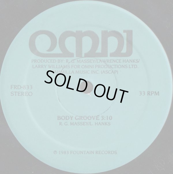 画像2: Omni - Body Groove (Long Vers 8:20/3:10) 12"