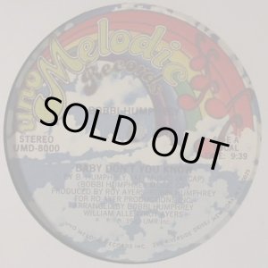 画像: Bobbi Humphrey - Baby Don't You Know  12" 