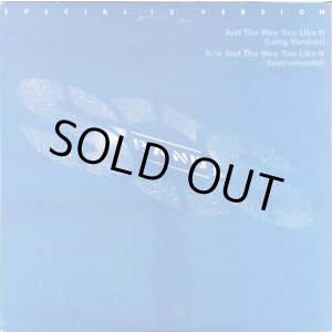 画像: The S.O.S. Band - Just The Way You Like It  12"