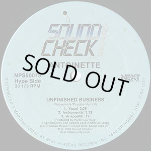 画像: Antoinette - Unfinished Business/Hit'em With This  12"