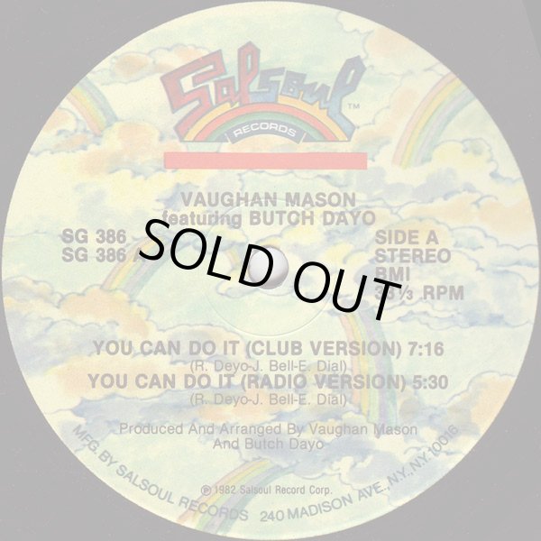 画像1: Vaughan Mason featuring Butch Dayo - You Can Do It  12"