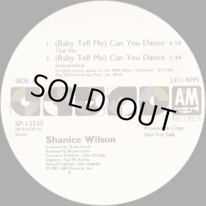 画像: Shanice Wilson - (Baby Tell Me) Can You Dance  12"