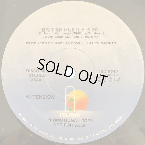 画像1: Hi-Tension - British Hustle/Searchin'  12"