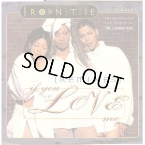 画像: Brownstone - If You Love Me (Remixes)  12"