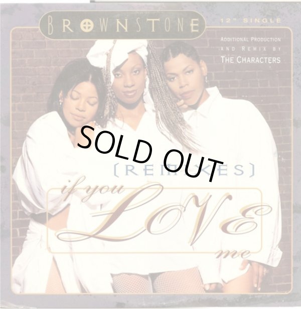 画像1: Brownstone - If You Love Me (Remixes)  12"