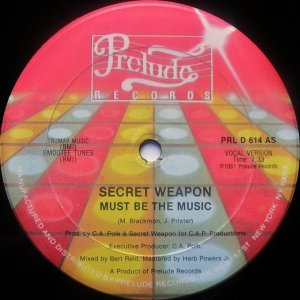 画像: Secret Weapon - Must Be The Music  12" 