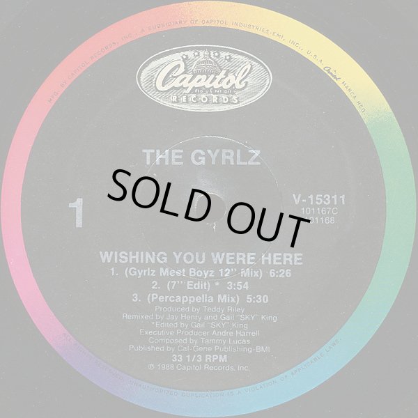 画像1: The Gyrlz - Wishing You Were Here 12" 