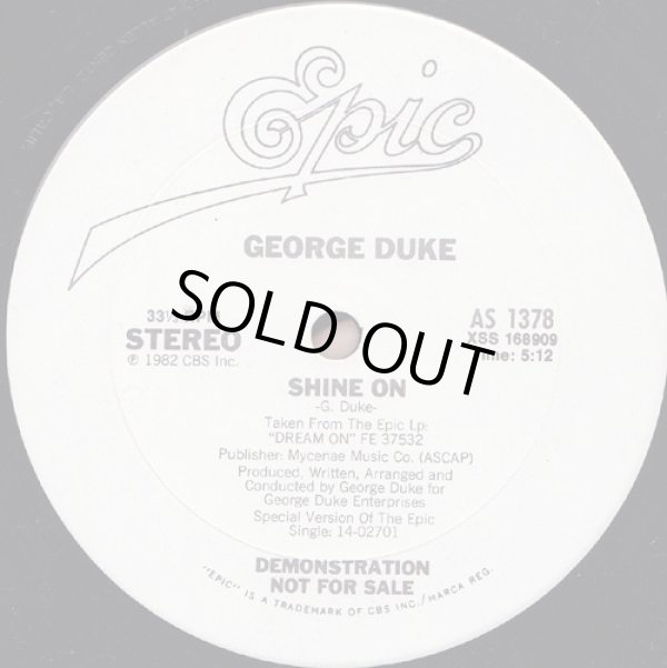 画像1: George Duke - Shine On/Positive Energy  12"