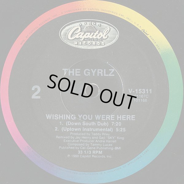 画像2: The Gyrlz - Wishing You Were Here 12" 