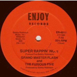 画像: Grand Master Flash And The Furious Five - Super Rappin' No. 2  12"