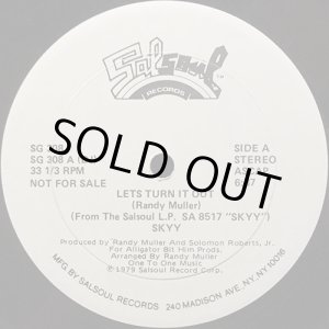画像: Skyy - Let's Turn It Out/Let's Get Up (S-K-Y-Y)  12" 