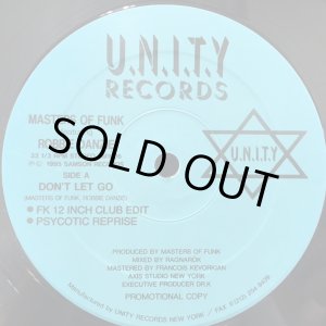 画像: Masters Of Funk Featuring Robbie Danzie - Don't Let Go/So Special/Circles 12"