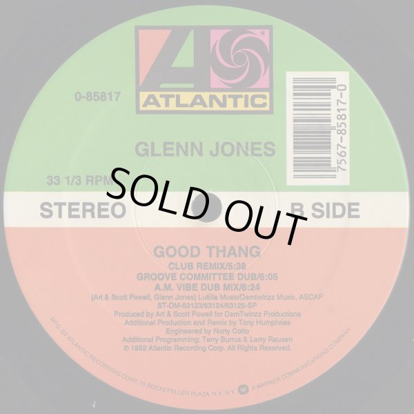 画像2: Glenn Jones - Good Thang  12"