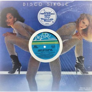 画像: Crown Heights Affair - Dance Lady Dance/The Rock Is Hot  12"