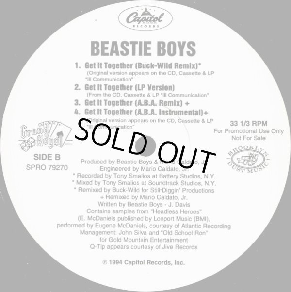 画像2: Beastie Boys - Get It Together (Remixes) 12"