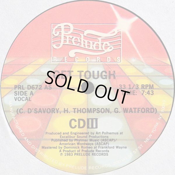 画像1: CD III - Get Tough  12"
