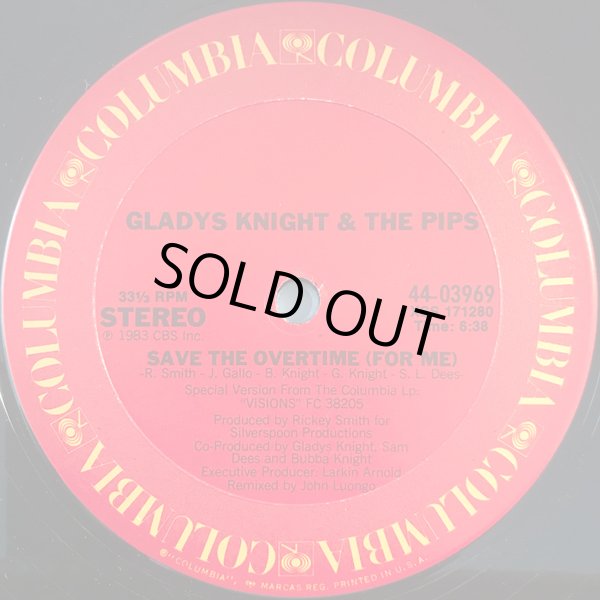 画像2: Gladys Knight & The Pips - Save The Overtime (For Me)  12"