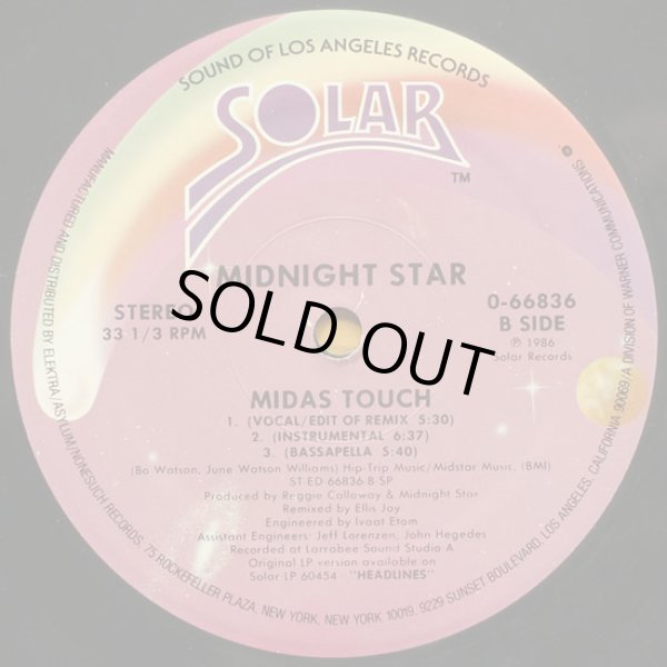 画像2: Midnight Star - Midas Touch  12"