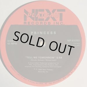 画像: Princess - Tell Me Tomorrow  12"