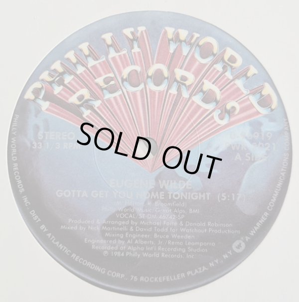 画像1: Eugene Wilde - Gotta Get You Home Tonight  12" 