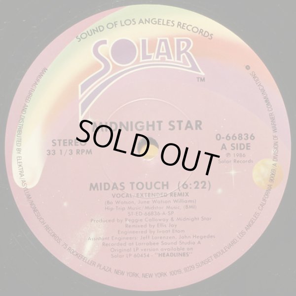 画像1: Midnight Star - Midas Touch  12"