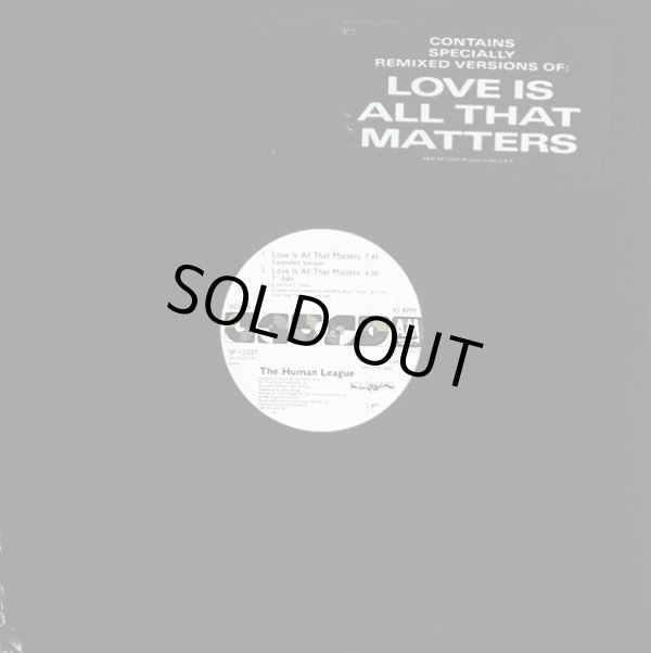 画像1: The Human League - Love Is All That Matters  12"