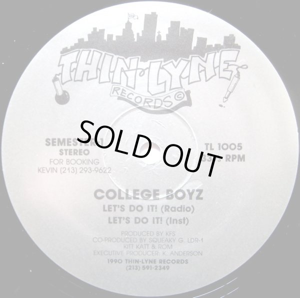 画像1: College Boyz - Let's Do It/That's What I Want  12"