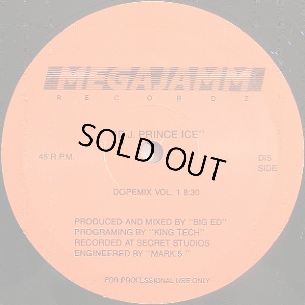 画像1: D.J. Prince Ice	- Dopemix Vol. 1/Bass Groove '88/Funkygitdown  12"