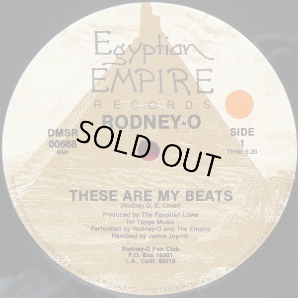画像1: Rodney O - These Are My Beats  12"