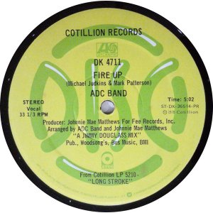 画像: ADC Band - Fire Up/More & More Disco  12"