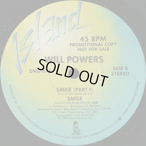 画像2: Will Powers - Smile  12"