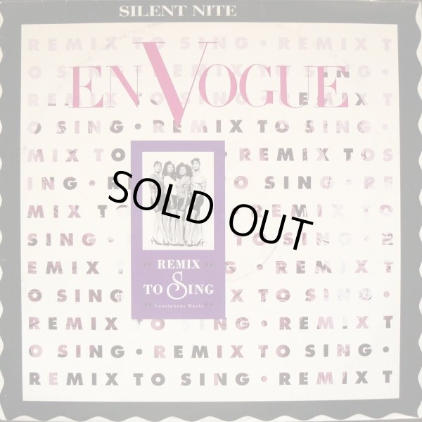 画像1: En Vogue - Silent Nite (Happy Holiday Mix)/Hold On (Hip Hop Mix)/Lies (New Jack Remix)/Time Goes On (Dance Remix)  EP
