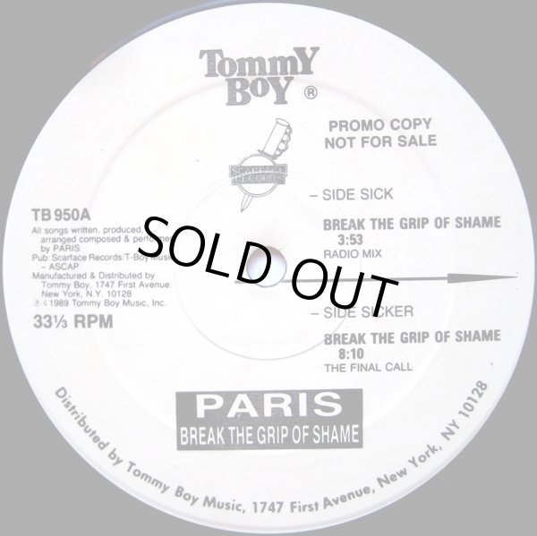 画像1: Paris - Break The Grip Of Shame  12"