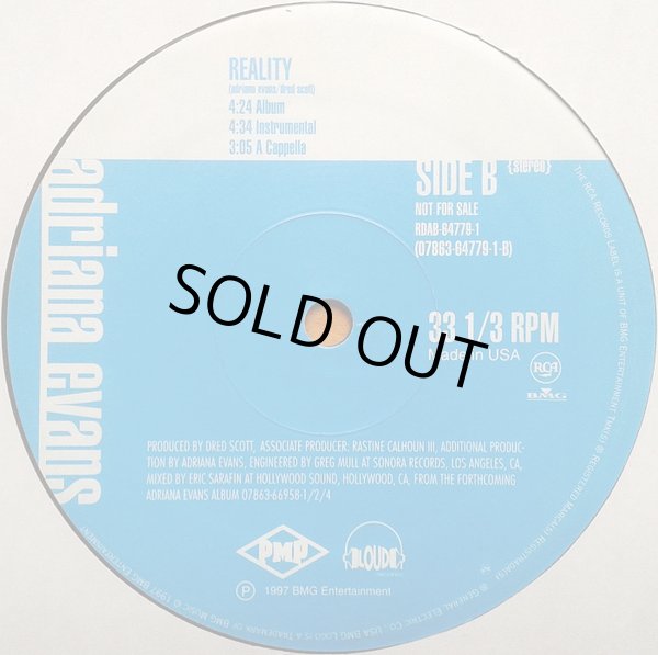 画像2: Adriana Evans - Seein' Is Believing/Reality  12"