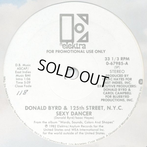 画像1: Donald Byrd & 125th Street, N.Y.C. - Sexy Dancer/Midnight  12"