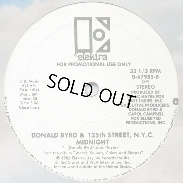 画像2: Donald Byrd & 125th Street, N.Y.C. - Sexy Dancer/Midnight  12"
