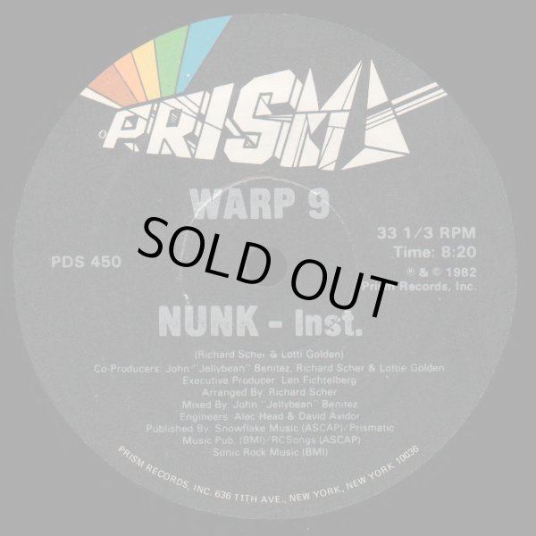 画像2: Warp 9 - Nunk  12"