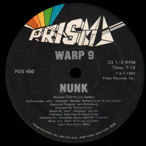 画像: Warp 9 - Nunk 12"