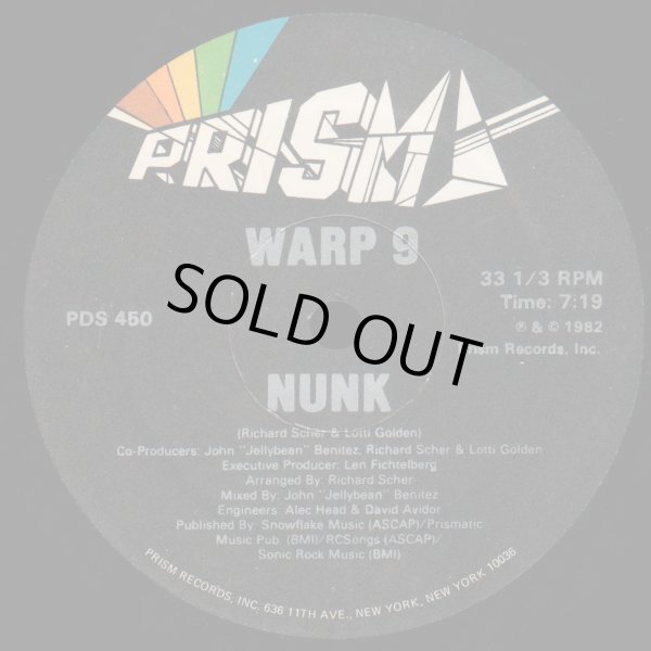 画像1: Warp 9 - Nunk  12"