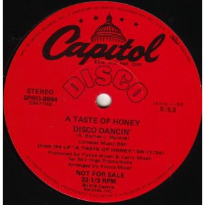画像: A Taste Of Honey - Disco Dancin'/Sky High  12"