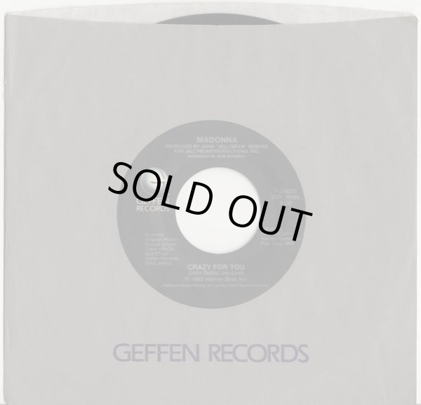 画像1: Madonna/Berlin - Crazy For You/No More Words 7"