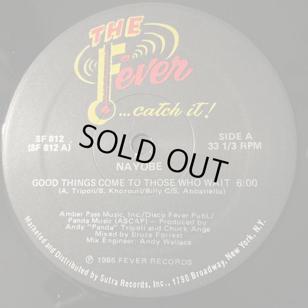 画像1: Nayobe - Good Things Come To Those Who Wait  12"