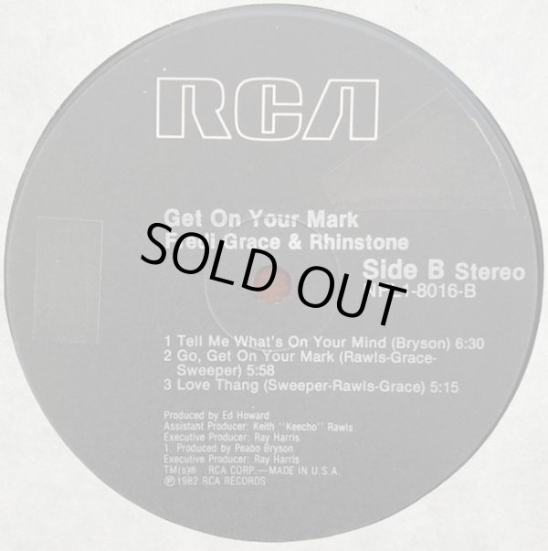 画像3: Fredi Grace And Rhinstone - Get On Your Mark  LP