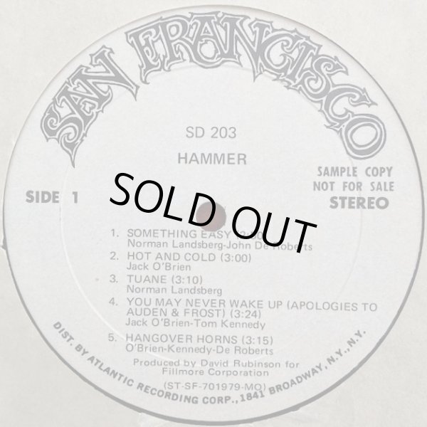 画像2: Hammer - S/T  LP